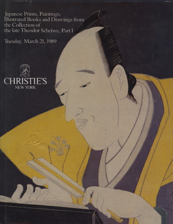 Christies 1989 Scheiwe Collection Japanese Prints, Drawings Pt I