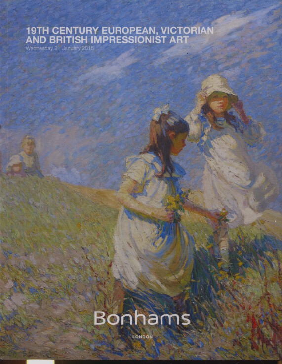 Bonhams January 2015 19th Century European, Victorian, British Impressionist Art - Click Image to Close