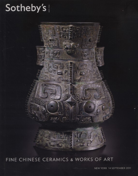 Sothebys September 2011 Fine Chinese Ceramics & Works of Art