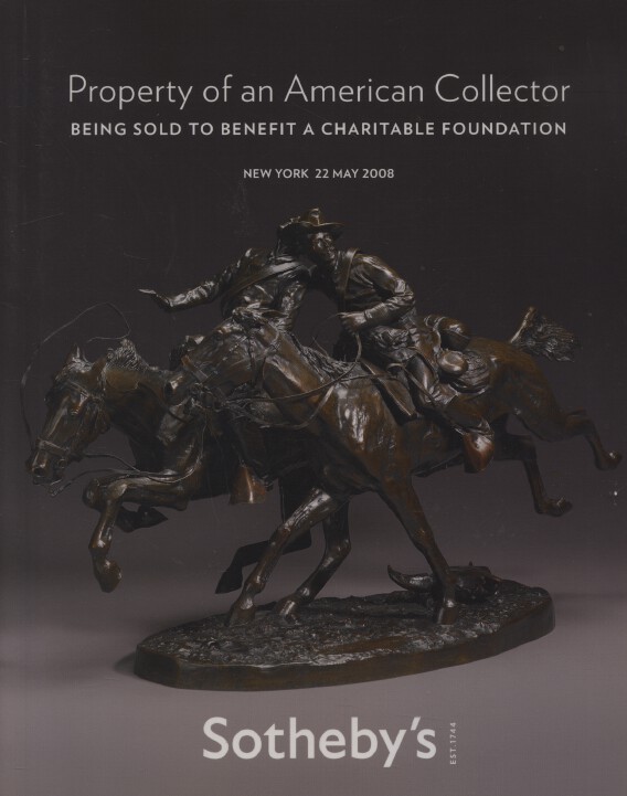Sothebys 2008 Remington Bronzes Property of an American Collector