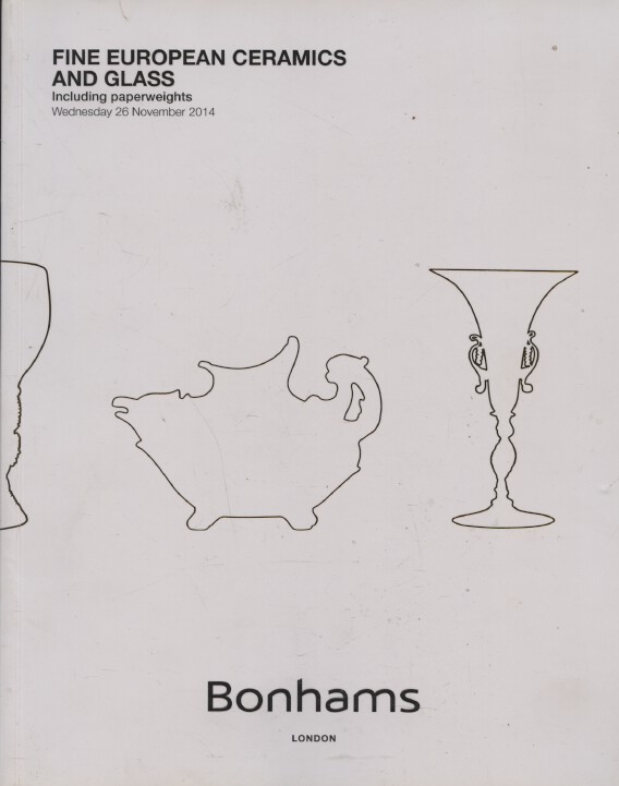 Bonhams November 2014 Fine European Ceramics & Glass & Paperweights - Click Image to Close