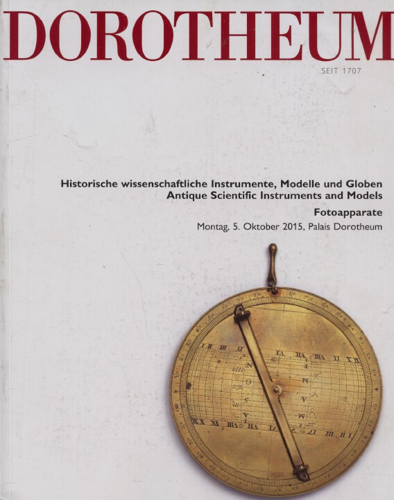 Dorotheum 2015 Antique Scientific Instruments and Models