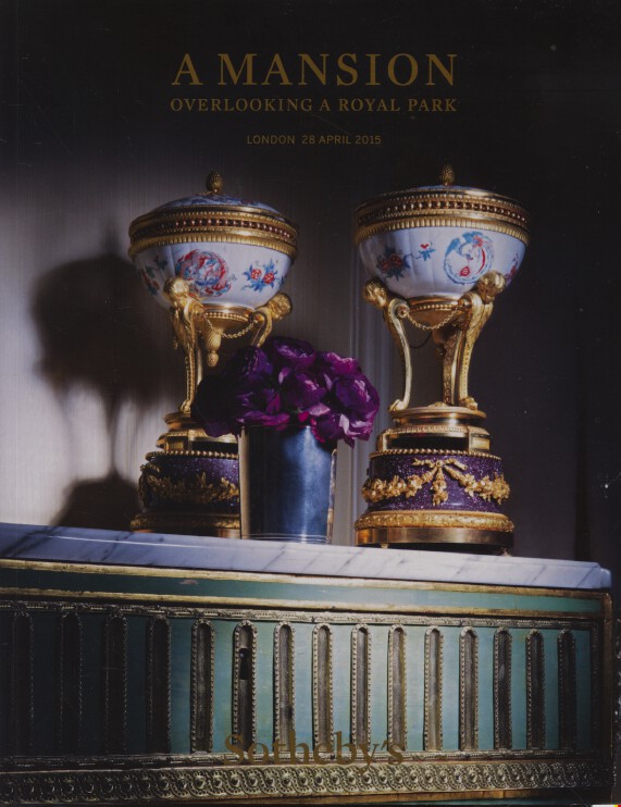 Sothebys April 2015 A MANSION overlooking a Royal Park