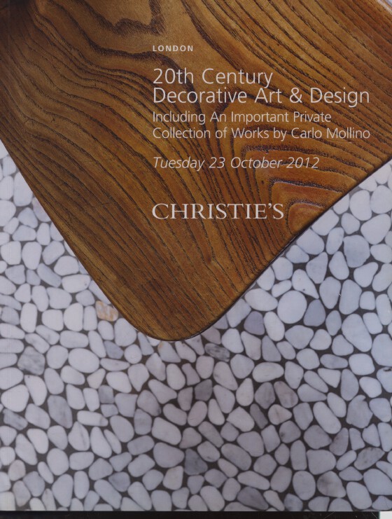 Christies 2012 20th C Decorative Art & Design, works by Mollino