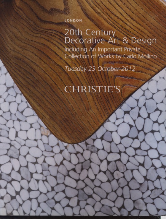 Christies 2012 20th C Decorative Art & Design, works by Mollino