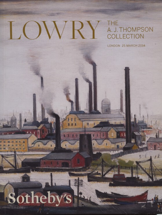 Sothebys 2014 LOWRY The AJ Thompson Collection