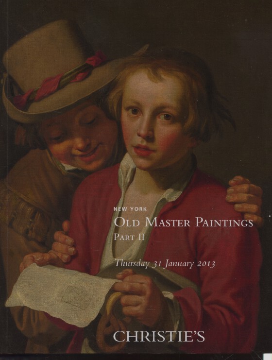Christies January 2013 Old Master Paintings Part II