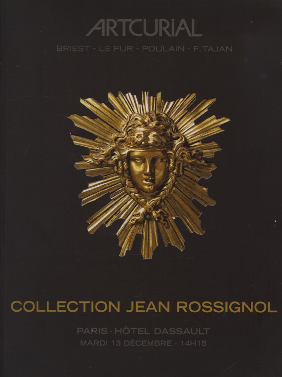 Artcurial Dec 2005 Jean Rossignol Collection French Furniture (Digital Only)