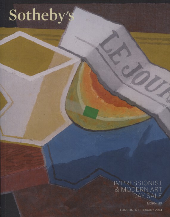 Sothebys February 2014 Impressionist & Modern Art Day Sale