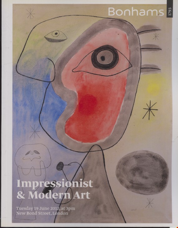 Bonhams June 2012 Impressionist & Modern Art - Click Image to Close