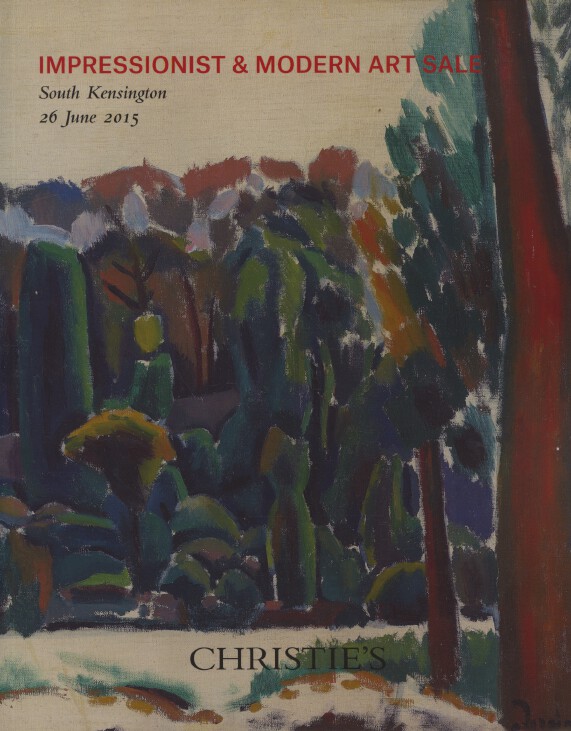 Christies June 2015 Impressionist & Modern Art Sale - Click Image to Close