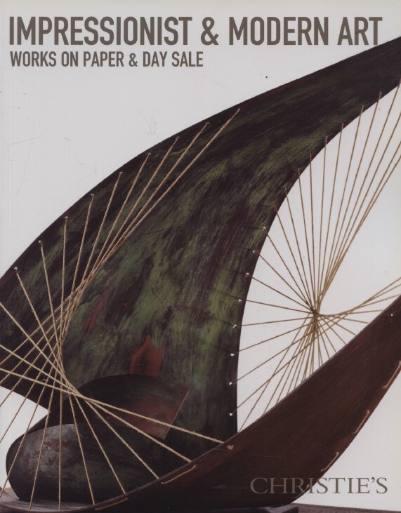 Christies May 2012 Impressionist & Modern Art Works on Paper & Day Sale