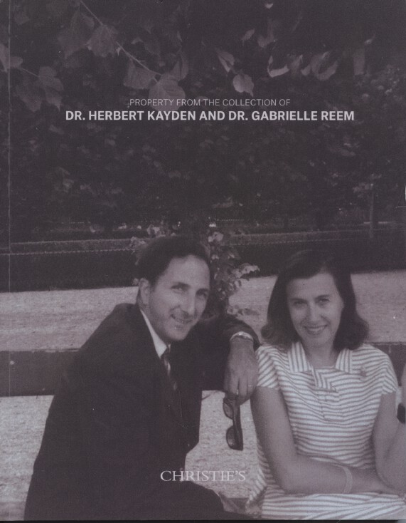 Christies 2015 Collection of Dr. Herbert Kayden & Dr Garielle Reem