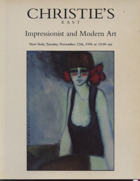 Christies November 1996 Impressionist and Modern Art