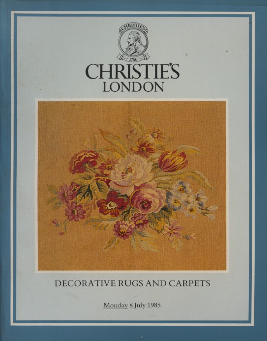 Christies July 1985 Decorative Rugs and Carpets