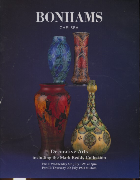 Bonhams July 1998 Decorative Arts inc. the Mark Reddy Collection