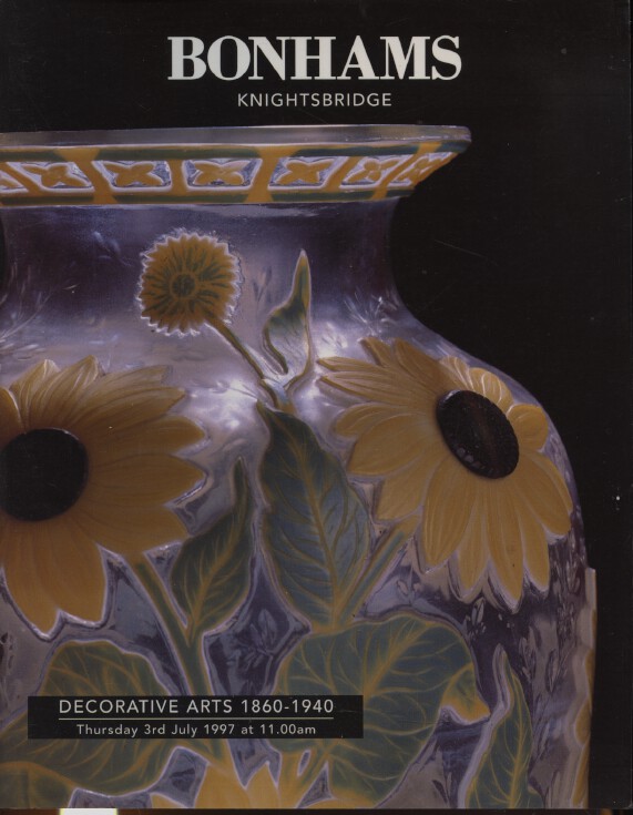 Bonhams July 1997 Decorative Arts 1860 - 1940