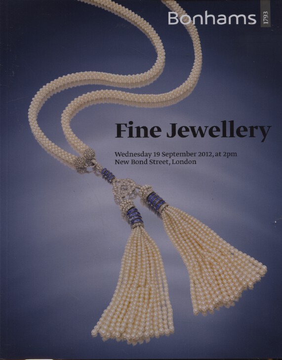 Bonhams September 2012 Fine Jewellery