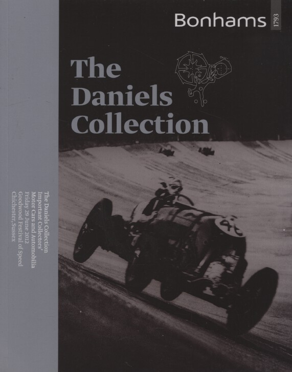 Bonhams June 2012 Daniels Collection Important Motor Cars and Automobila
