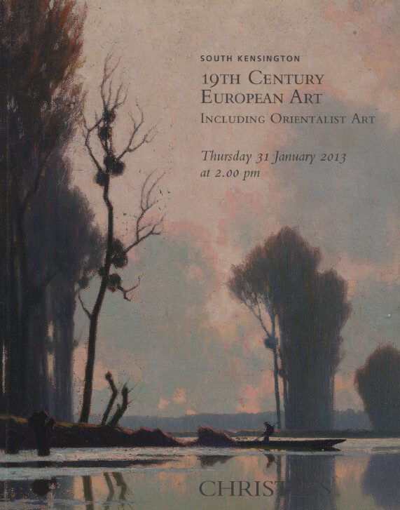 Christies January 2013 19th Century European & Orientalist Art