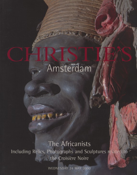 Christies May 2000 The Africanists, inc. Relics, photographs