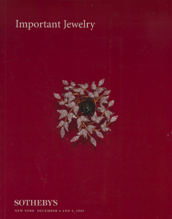 Sothebys December 1995 Important Jewelry
