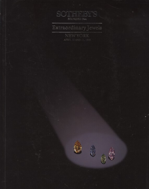 Sothebys April 1995 Extraordinary Jewels