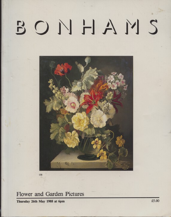 Bonhams May 1988 Flower & Garden Pictures