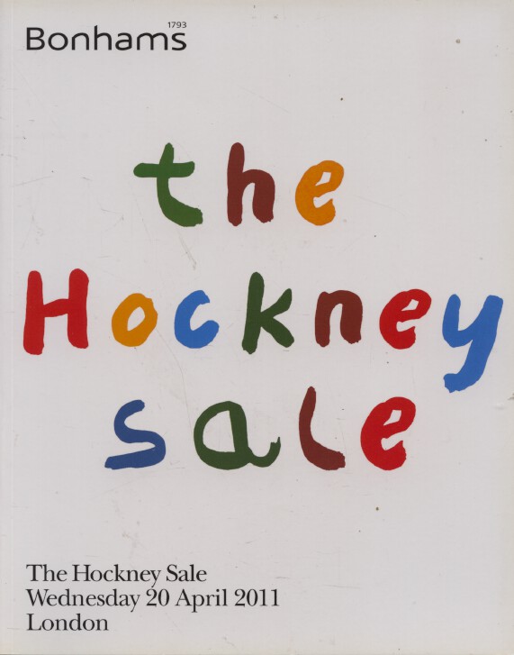 Bonhams April 2011 The Hockney Sale