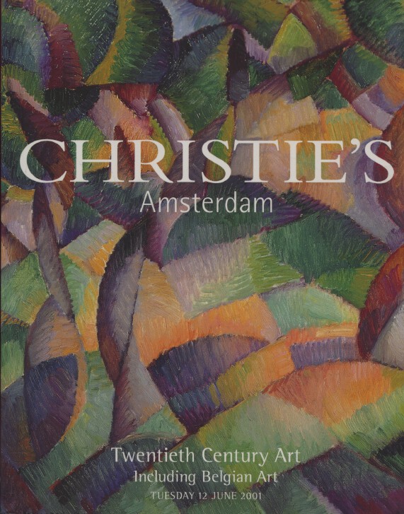 Christies June 2001 20th Century Art including Belgian Art