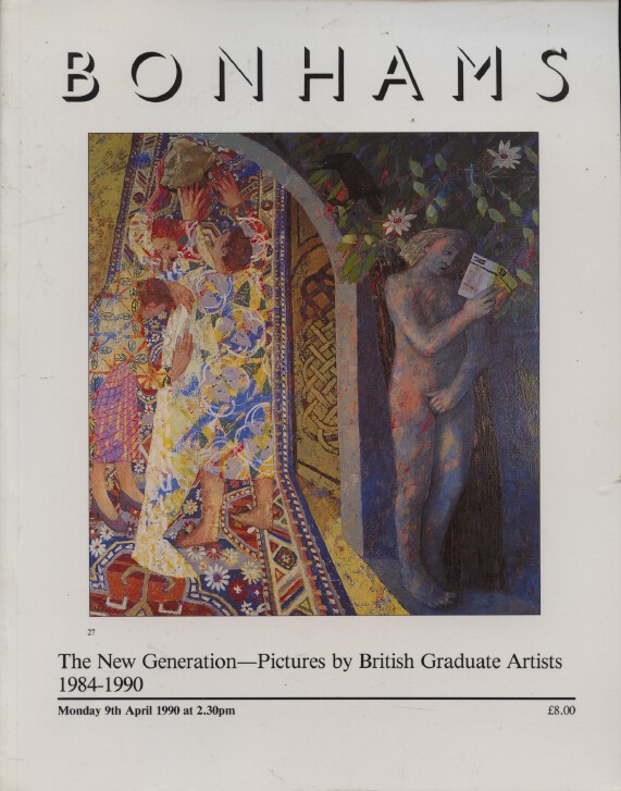 Bonhams April 1990 The New Generation - Pictures by British Graduate Artists - Click Image to Close