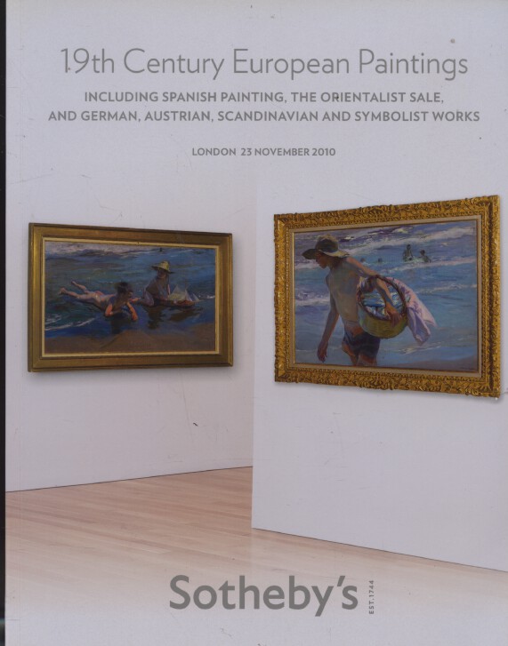 Sothebys November 2010 19th Century European Paintings