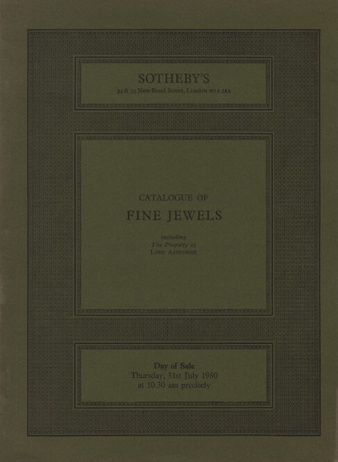 Sothebys July 1980 Fine Jewels