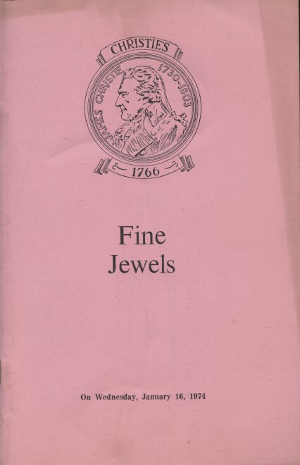 Christies January 1974 Fine Jewels