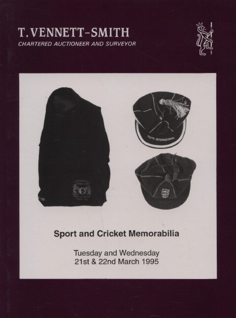 Vennett-Smith March 1995 Sport and Cricket Memorabilia