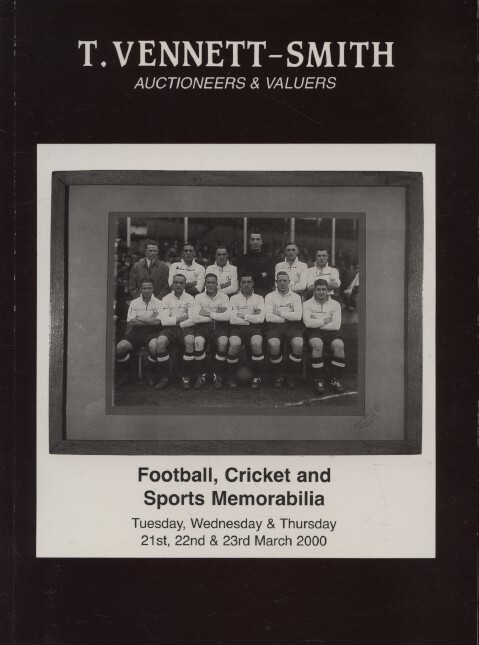 Vennett-Smith March 2000 Football, Cricket and Sports Memorabilia