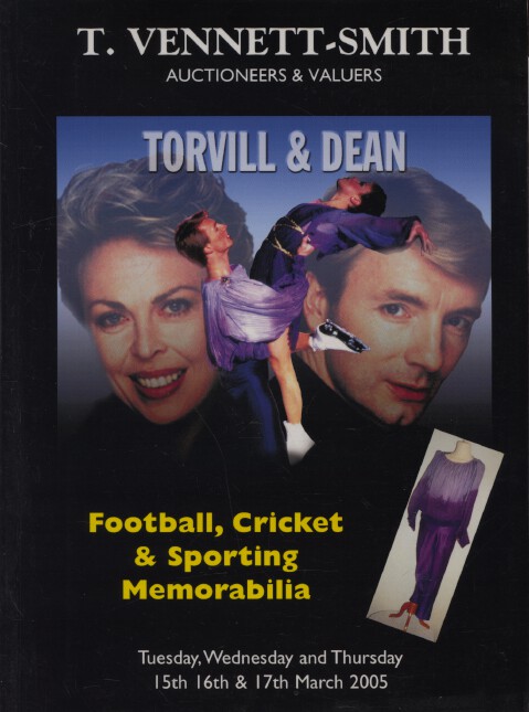 Vennett-Smith March 2005 Football, Cricket & Sporting Memorabilia