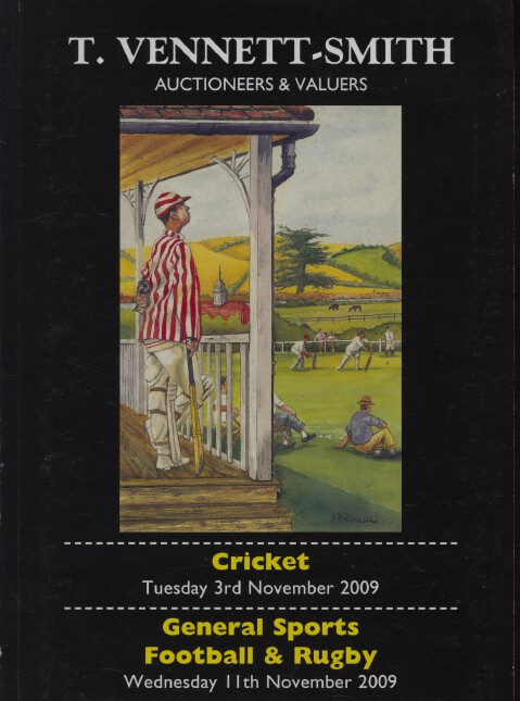 Vennett-Smith November 2009 Cricket, General Sports, Football and Rugby