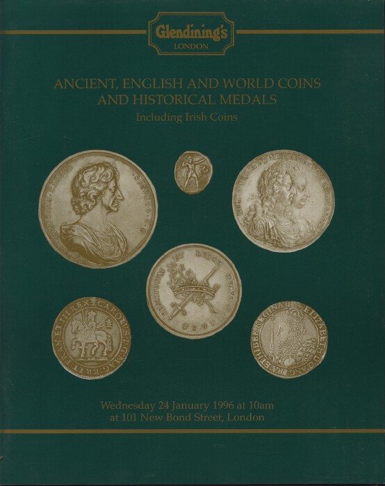 Glendinings Jan 1996 Ancient, English & World Coins, His. (Digital only)
