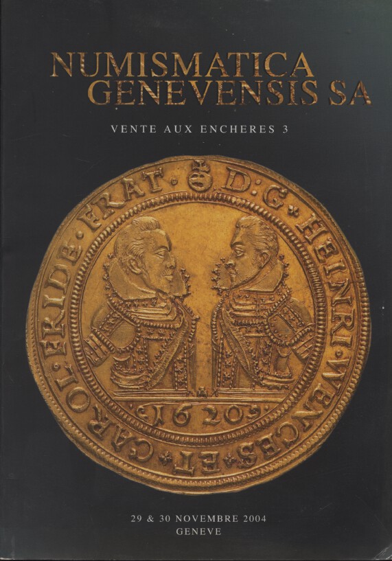 Numismatica Genevensis November 2004 World Coins, Celtic, Greek, Africa etc.