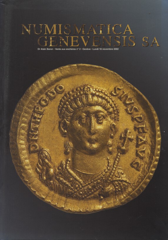 Numismatica Genevensis November 2002 World Coins, Asia, Canada, Roman etc.
