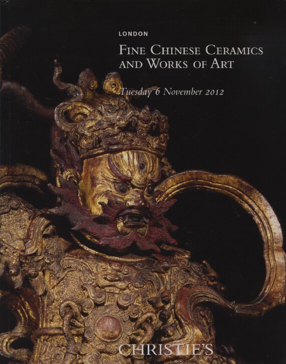 Christies November 2012 Fine Chinese Ceramics and Works of Art