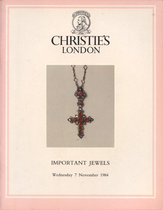 Christies November 1984 Important Jewels