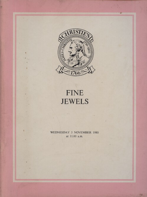 Christies November 1980 Fine Jewels