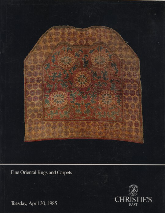Christies April 1985 Fine Oriental Rugs and Carpets