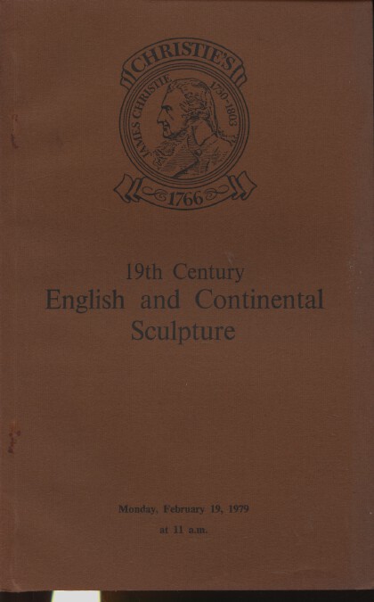 Christies February 1979 19th Century English and Continental Sculpture