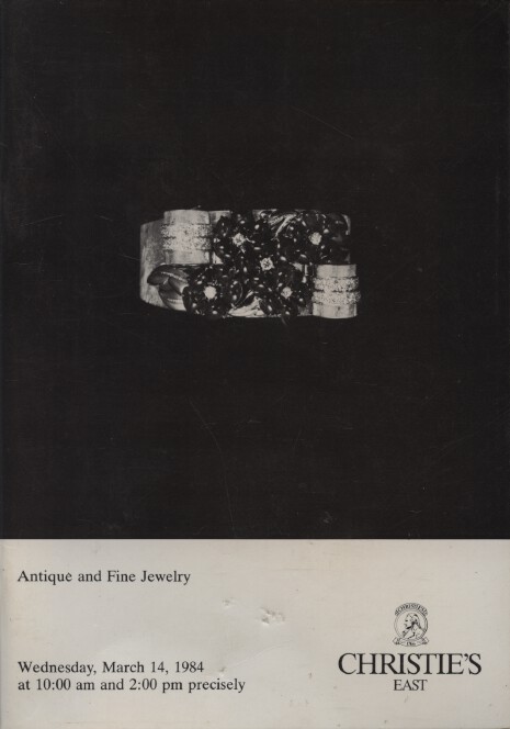 Christies March 1984 Antique and Fine Jewelry