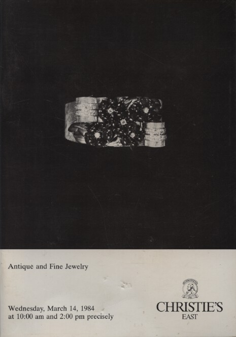 Christies March 1984 Antique and Fine Jewelry