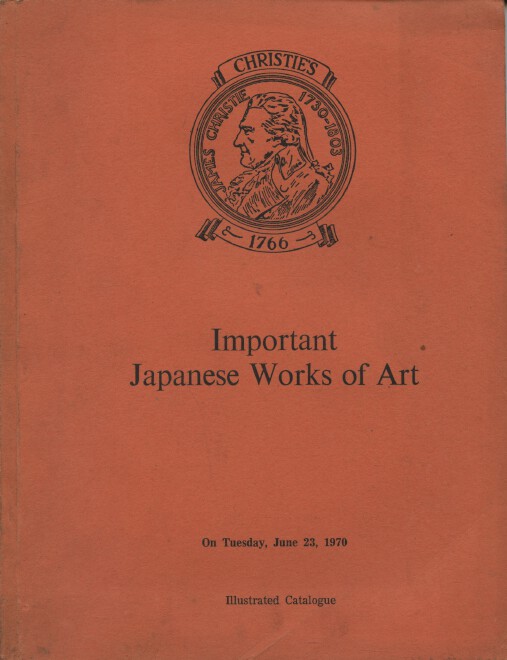 Christies June 1970 Important Japanese Works of Art
