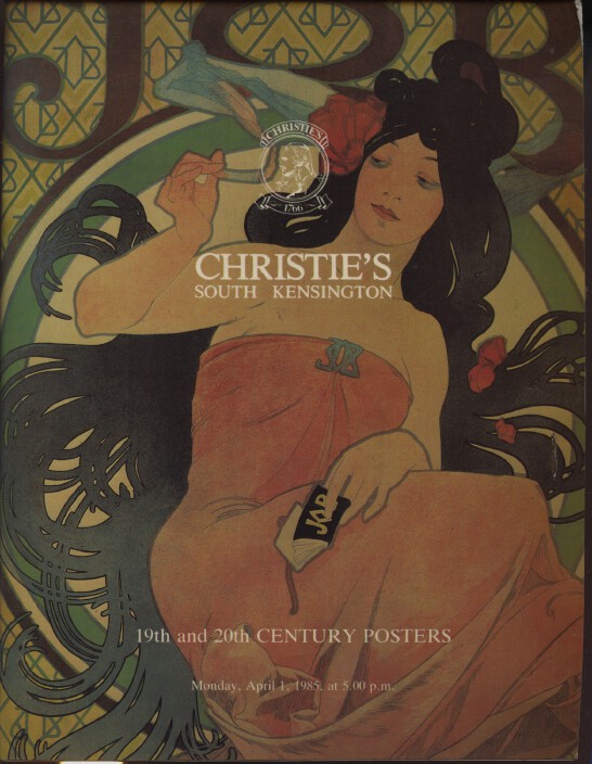 Christies April 1985 19th & 20th Century Posters